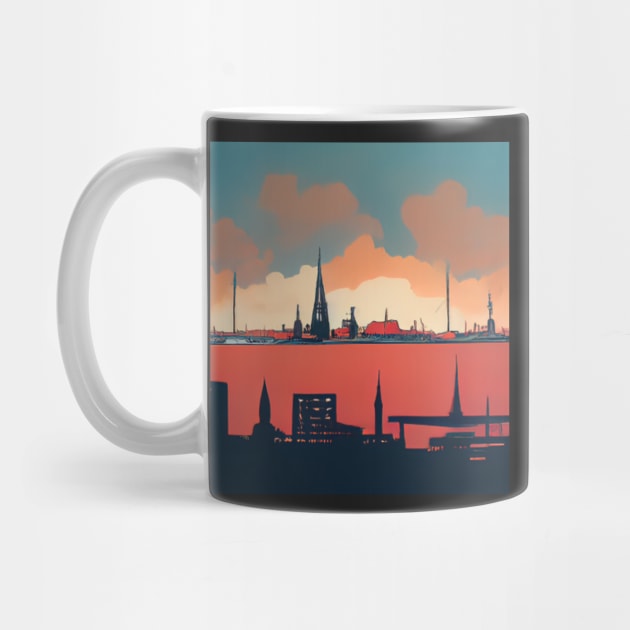 Hamburg | Comics style by ComicsFactory